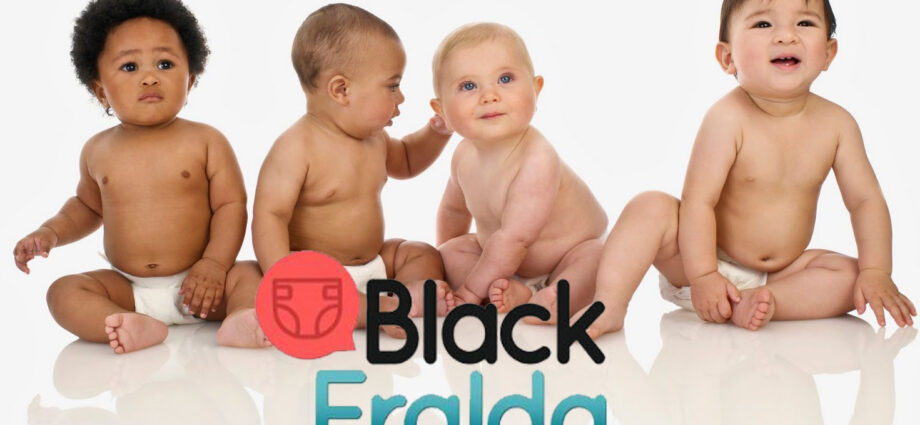 Black fralda